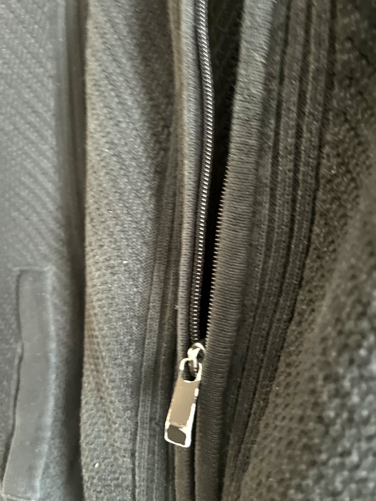 Calvin Klein Men’s Full Zip Sweater Jacket Size Medium, Dark Grey Knit thumbnail 12