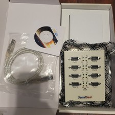 SerialGear 8-Port USB to RS-232 Serial Adapter Hub