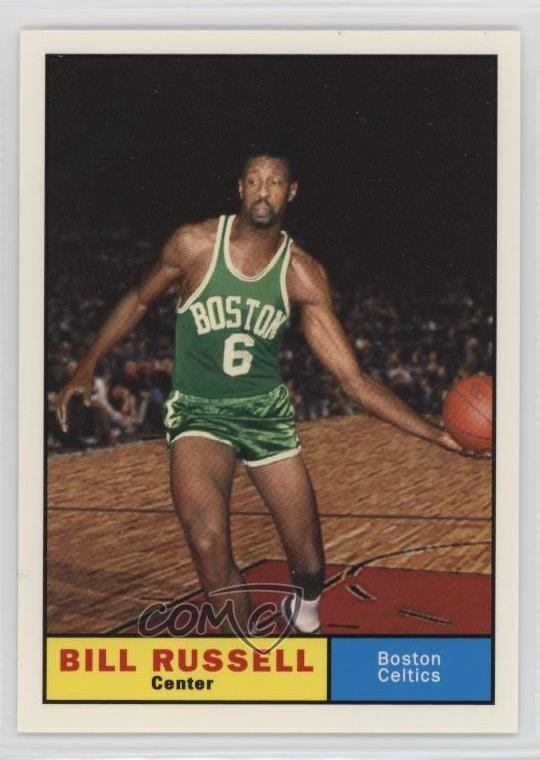 2007-08 Topps Bill Russell the Missing Years Bill Russell #BR61 HOF 1o1f