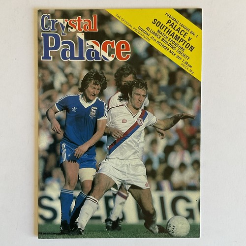 Crystal Palace v Southampton, 21st October 1980