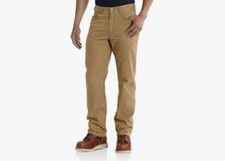 Carhartt 5-POCKET Work Pant Relaxed FIT Rugged Flex Canvas 38x30 NEW