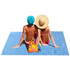Sand Free Beach Mat Outdoor Travel Camp Sand Proof Mat Foldable Mattress Blanket