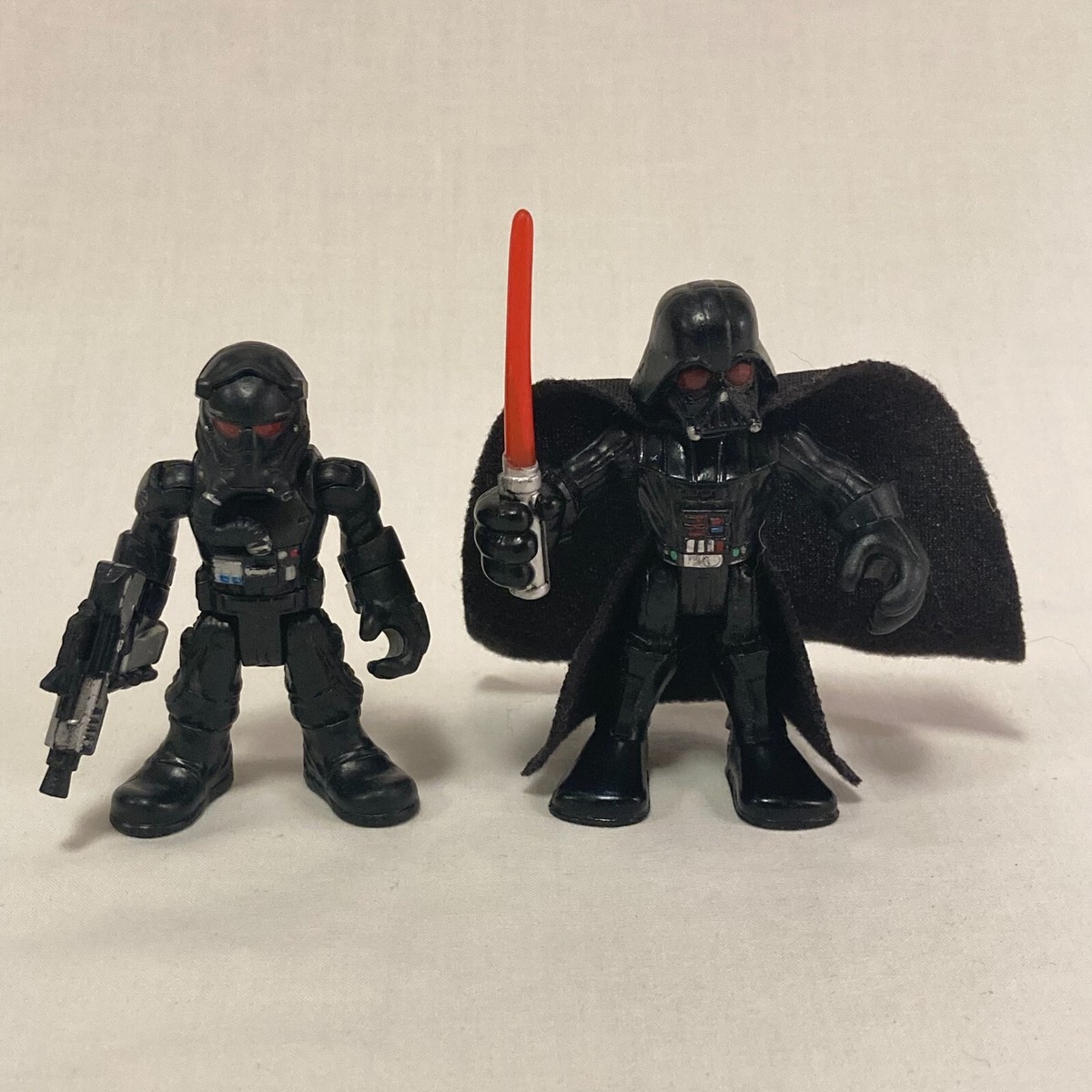 Star Wars Lot of 2 Galactic Heroes Darth Vader First Order Tie