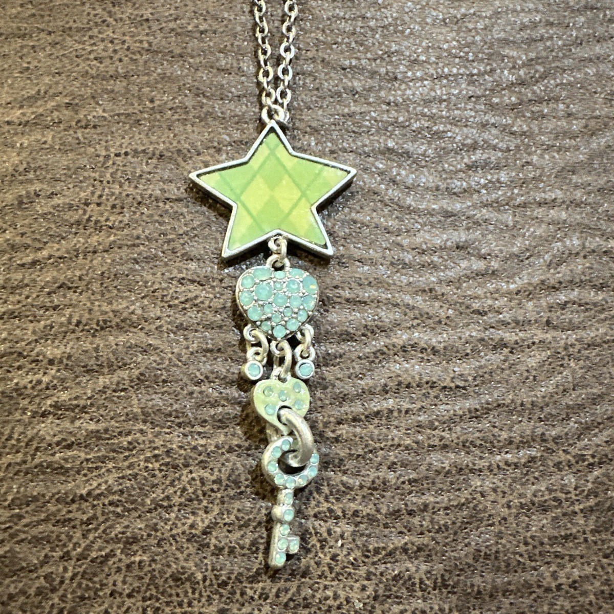 PILGRIM Swarovski Crystal Sterling Silver Plated Enameled