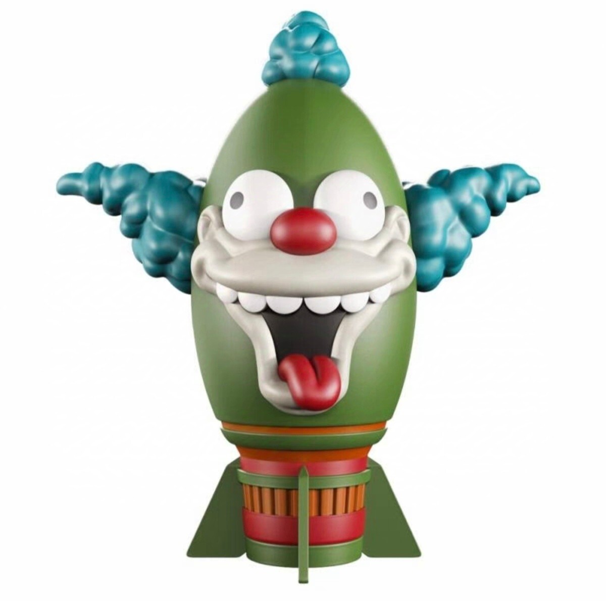 Mighty Jaxx The Simpsons Krusty Clown Missile Green Kaiju