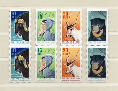 Prophila Collection DDR Briefmarken 1617-1620 – Gestempelt 1970 Berliner Tierpark