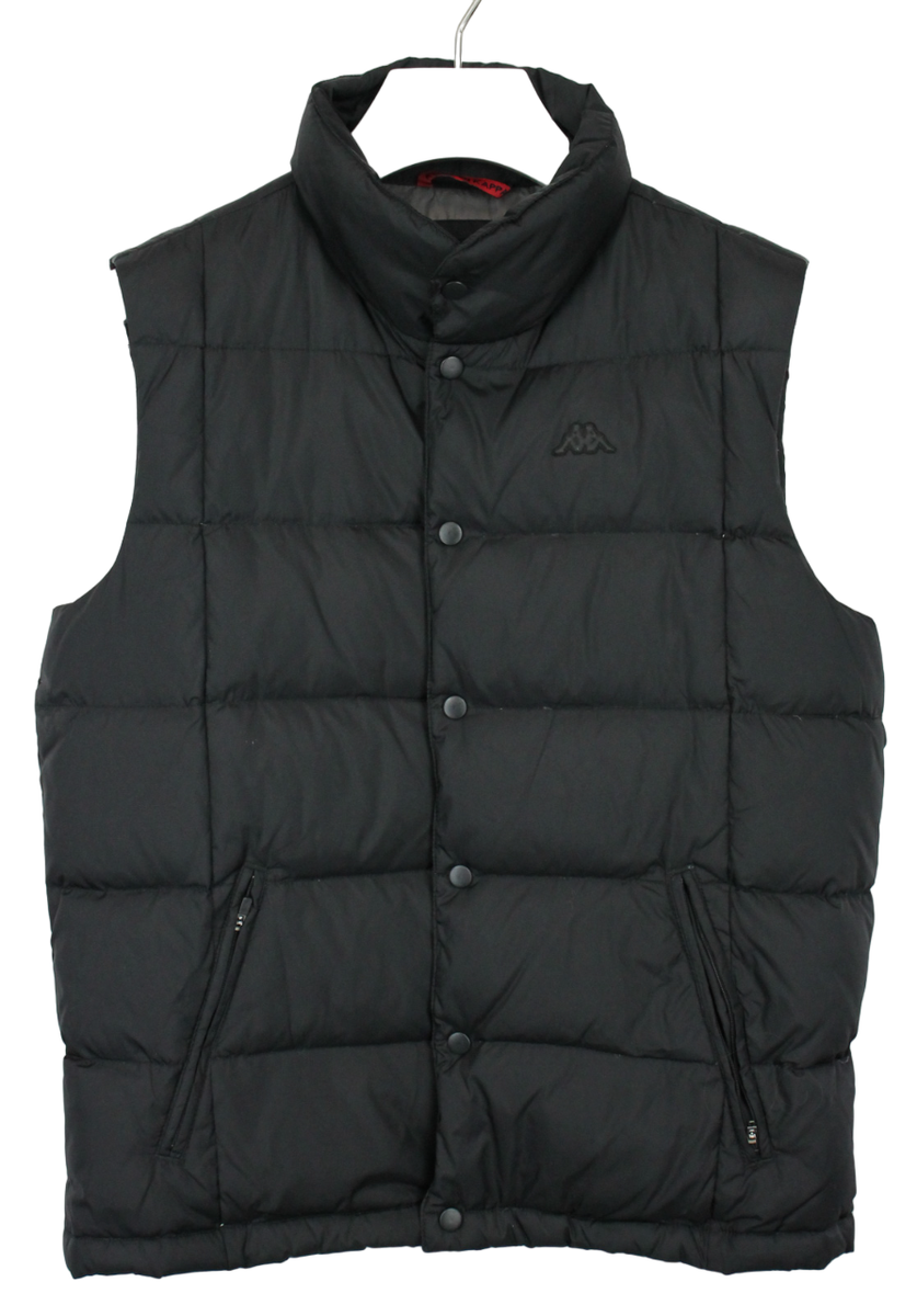 Robe Di Kappa Gilet Uomo Medio Giù Imbottito Trapuntato Piumino