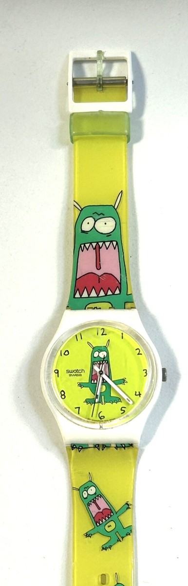 Swatch Germaholic 2009 GW149 Watch In Original Case With New 