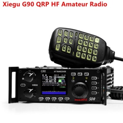 Xiegu G90 QRP HF Amateur Radio 20W SSB/CW/AM/FM 0.5-30MHz SDR Transceiver NEW