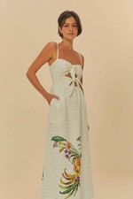 NWT Farm Rio Dress With Tags Size LARGE PK6043 100%COTTON 8/0 JC