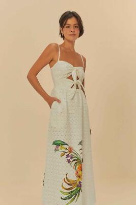 NWT Farm Rio Dress With Tags Size LARGE PK6043 100%COTTON 8/0 JC | eBay