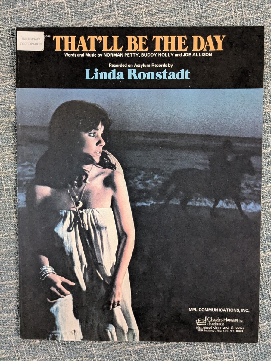 【極美品】リンダ・ロンシュタット／That'll Be The Day That'll Be The Day Linda Ronstadt 1976 | eBay