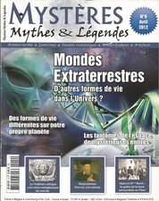 MYSTERES mythes et légendes N° 9 . Mondes Extraterrestre