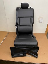 2022-2024 Ford Explorer Interceptor 2nd Row Middle Seat Bench Seat Black Vinyl