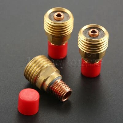 3pcs 45V44 2.4mm TIG Gas Lens Collet Body SR DB PTA WP-9/20 Torch Parts Durable