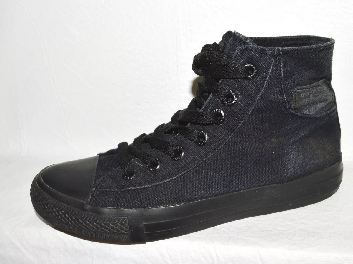 Levi's high shop top canvas shoes