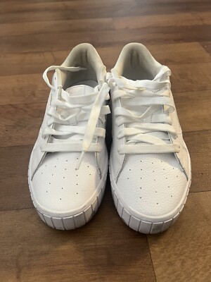 Puma Cali Star (Women Size 10) Athletic Shoe Casual Trainers White Sneaker  | eBay