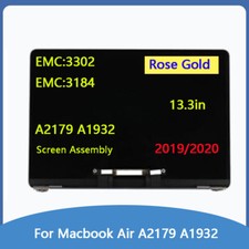 Rose Gold LCD Screen Display Top Cover Assembly For Macbook Air 13.3" A2179/1932