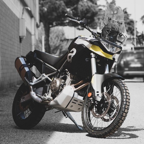 Windshield / Medium [Isotta] Aprilia Tuareg 660 (20212022) SC451T