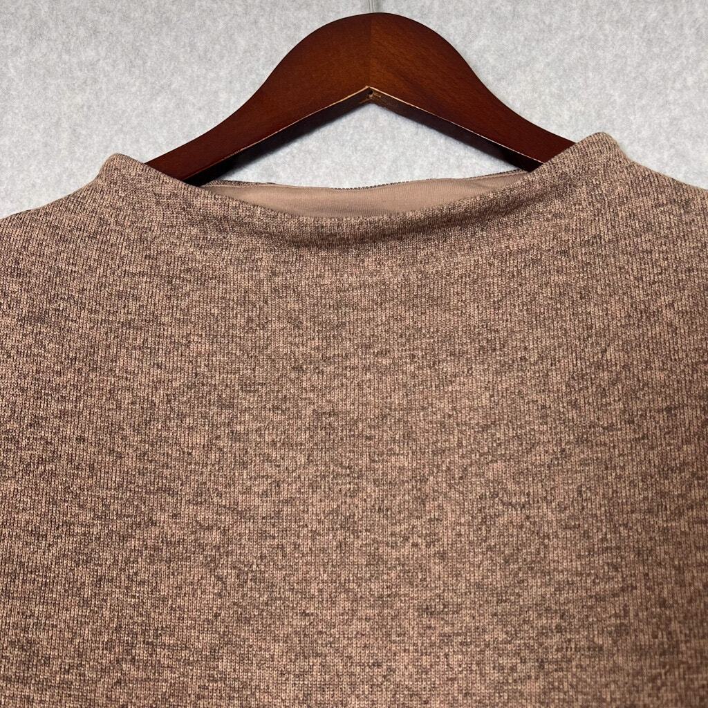 Arc'teryx Laina Vestito Donna Taglia L Juta Erica Marrone Manica Corta Finto Collo