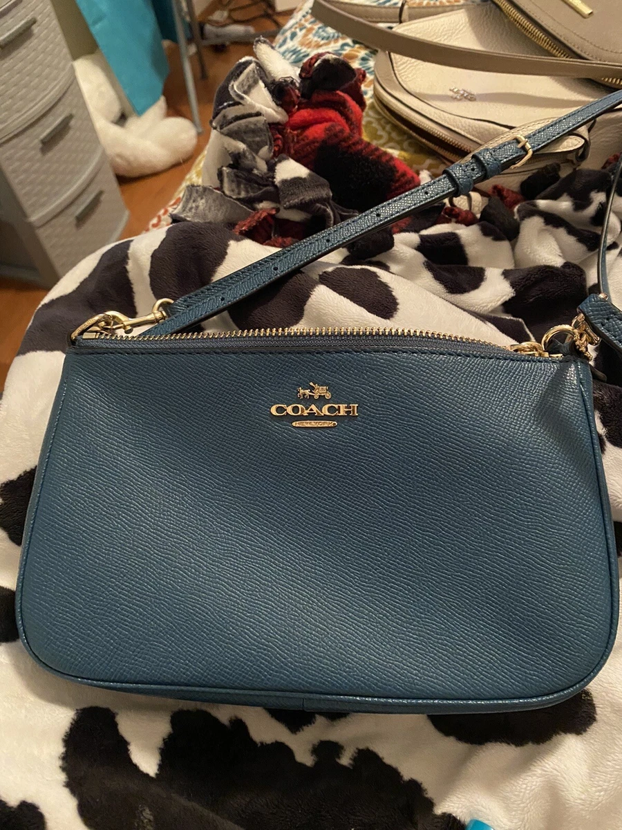 emerald green coach purse eBay