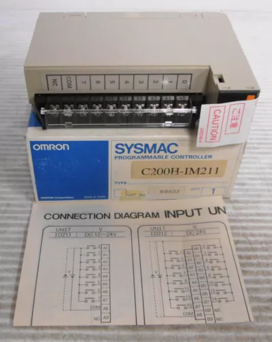 Omron C200H-IM211 Input Unit 12-24VAC/DC 10mA **USA Seller**
