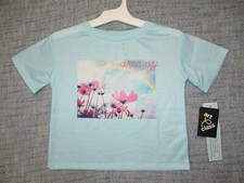 Girls' Pajama Tops Size S  (6/6X) 'Dreamy' & 'Daydream' Art Class