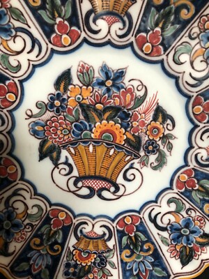 B-Set /  Tichelaar Makkum サイドプレート Makkum Wall Plate, Royal Tichelaar, 1955. - Etsy