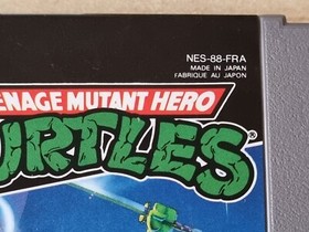 NINTENDO NES - TEENAGE MUTANT HERO TURTLES ( NES-88-FRA )