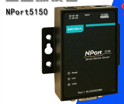 1PC MOXA NPort5150 1-port RS232 422 485 serial port #A6-30