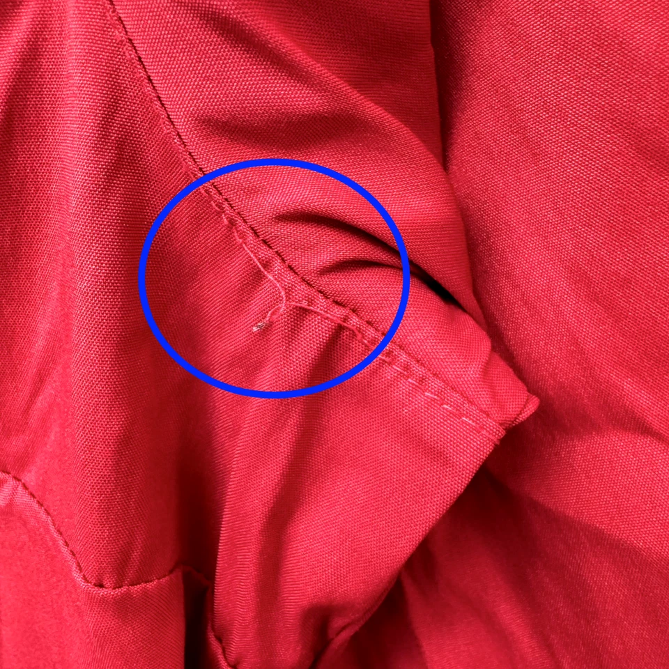 Blusa Top Y2K Vintage Pequeña Roja Cuello Satinado Corpcore Oficina Boho Hada Grunge Foto 4 de 4