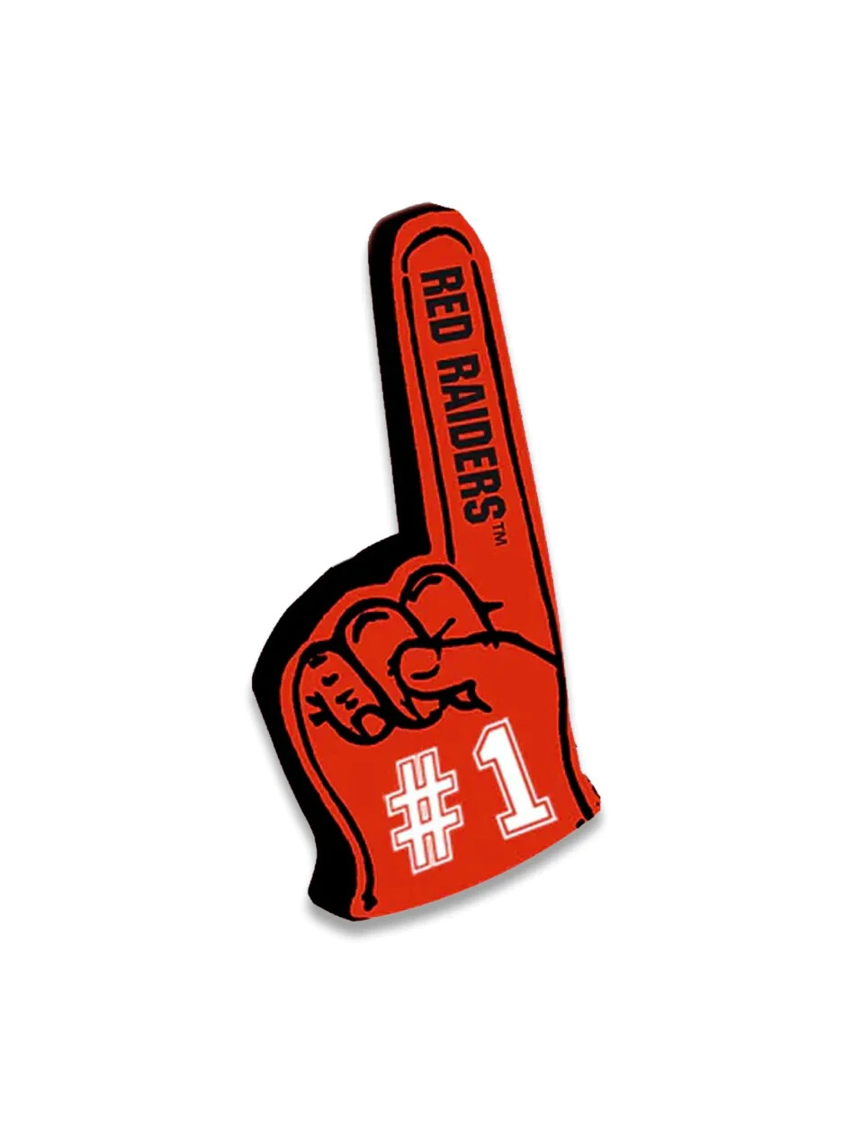 Texas Tech Red Raiders Foam Finger Ornament Officially Licensed NCAA eBay