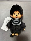 Monchhichi Colors Black Plush Doll Keychain Japan Limited Sekiguchi Cute New