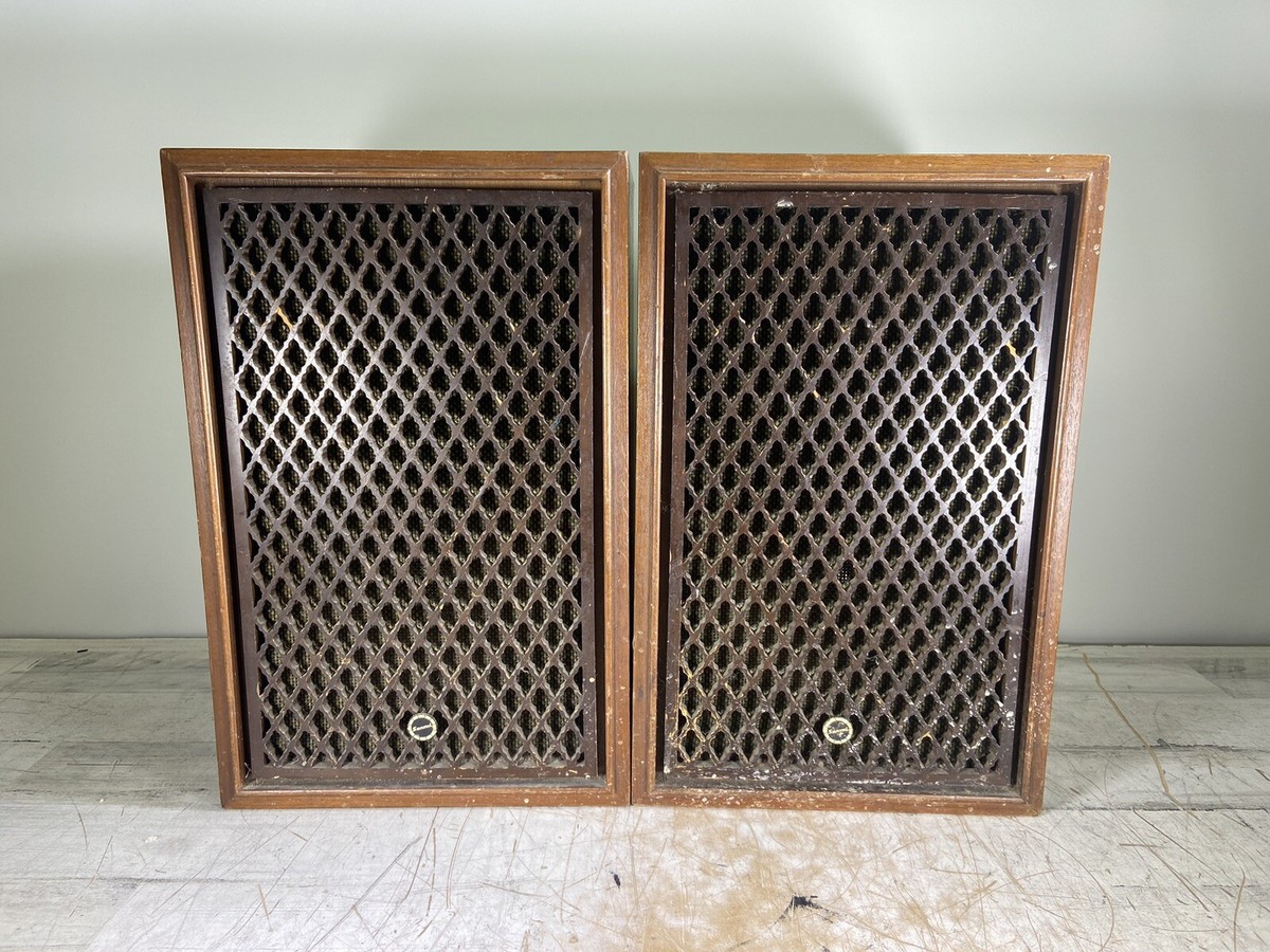 VINTAGE PAIR OF SANSUI SP-50 SPEAKERS | eBay