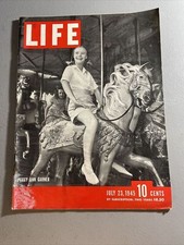 1945 July 23 Life Magazine Peggy Ann Garner (LF4) 1945 July 23 Life Magazine Peggy Ann Garner (LF4)