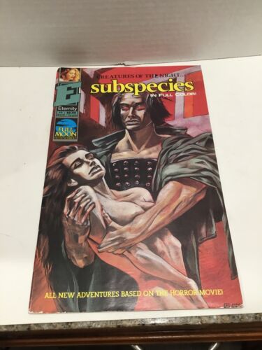 Subspecies Creature of the Night Comic Book #1 May 1991 - Picture 1 of 2