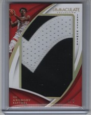 2017-18 Panini Immaculate Rookie Jersey Number #JP-OGA OG Anunoby RC 4/8