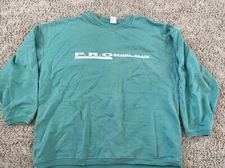 Vintage - 90s - Pro Spirit Sport Club Sweatshirt - Unisex - Size L/XL Green Blue