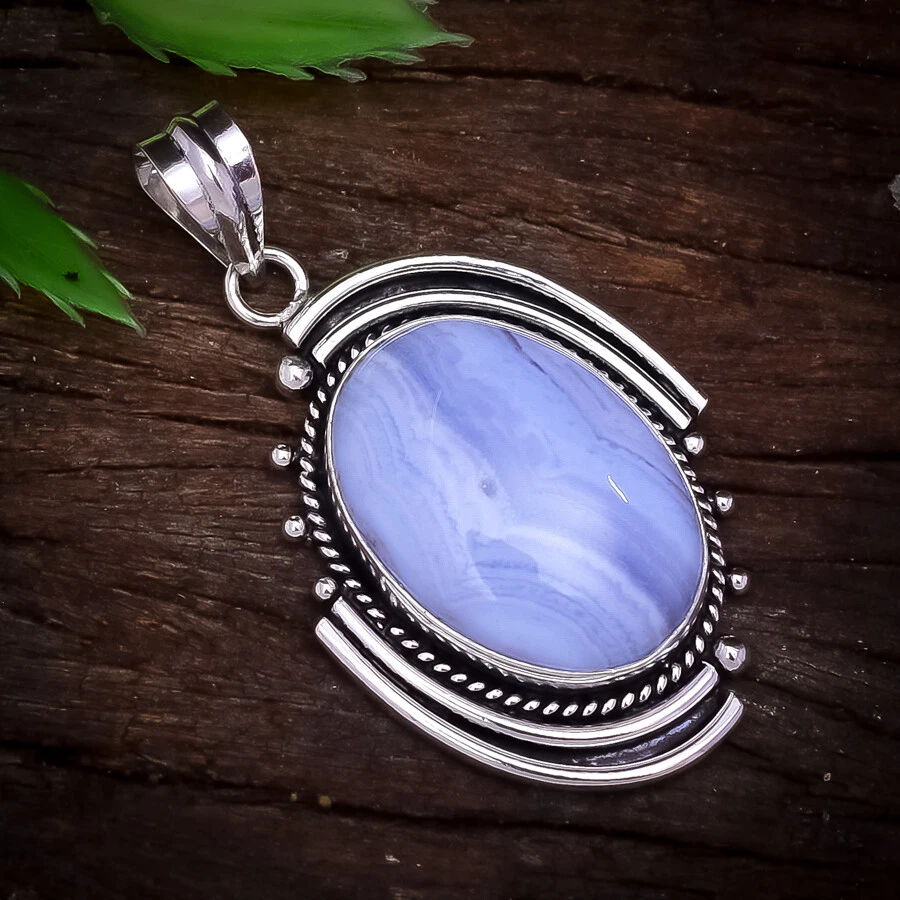 Orecchini Pendenti Boho Donna In Argento 925 - Pietre Naturali Agata, Lapislazzuli, Onice - Fatte A Mano In India, Regalo Unico