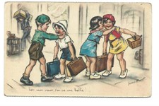 ILLUSTRATION SIGNEE GERMAINE BOURET  BEN MON VIEUX T EN AS UNE BALLE