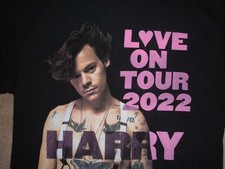 Harry Styles Love On Tour 2022 T-Shirt Official Merchandise Size S 2-Sided