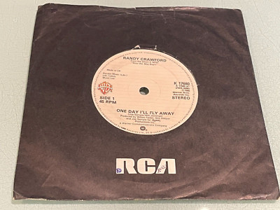 Randy Crawford - One Day I'll Fly Away - Blue Flame - Vinyl Record 7'' Single