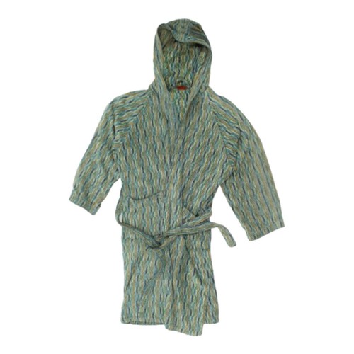 Missoni Mens Colourful Bathrobe Vintage Designer Dressing Gown Night