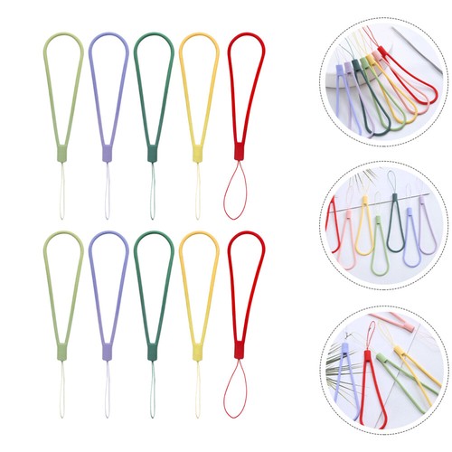 2 Pack Mobile Phone Straps Lanyards for Women Silicone Hanging Rope - Zdjęcie 2 z 12