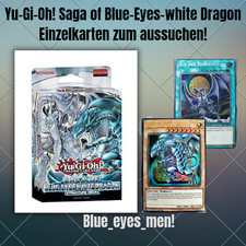 Yu-Gi-Oh! Saga of Blue-Eyes, Blauäugiger w Drache Einzelkarten zum aussuchen!