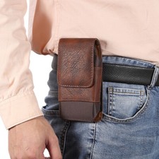 Mobile Phone Bag Men Soft Waist Bag Portable Durable Casual Belt Pouch Outdoor