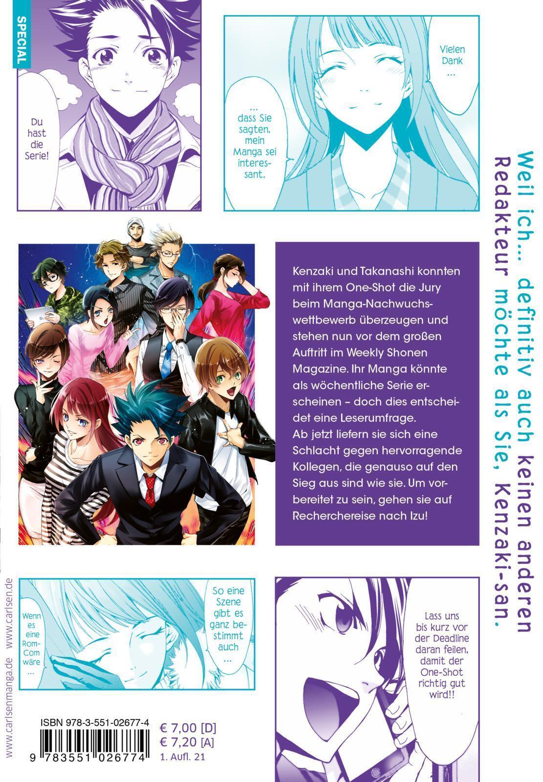 Thumbnail - Weekly Shonen Hitman 2 | Kouji Seo | Die Manga-redaktions-romcom |