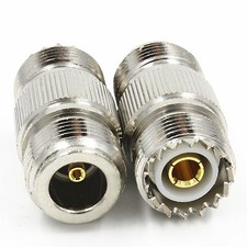 1 x New N Female Jack to UHF SO239 Female Jack RF Coaxial Adapter Connector hig