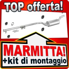 Centrale di Scarico per FORD FOCUS 1.8 DI TDDI TDCI 1998-2004 Marmitta