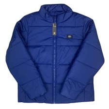 Brand New Boys Vans No Hood Norris MTE-1 Puffer Jacket Blue Depths M 10-12